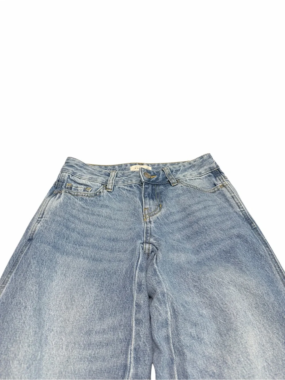 PacSun Casey Low Rise Baggy Wide Leg Jeans | 100% Cotton | Light Wash | Size 22